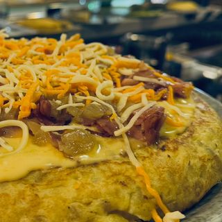 Tortilla Bacon-Queso Mediana