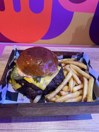 Oławski smash burger