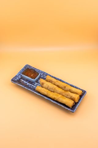 4 Involtini di gamberi e carne di maiale fritto - 3 pezzi