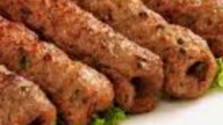 Seekh kebab - un pezzo
