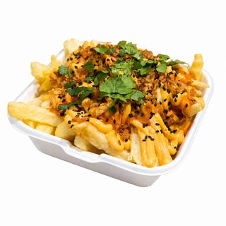 Onion coriander fries