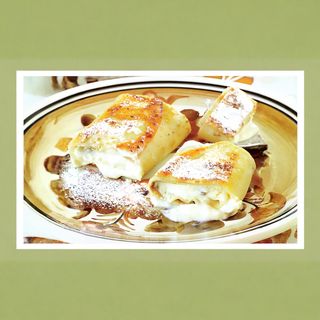 Clătite cu brânză la cuptor