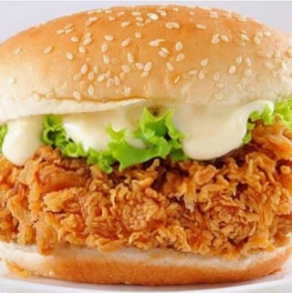 Hambúrguer de Frango Zinger Picante