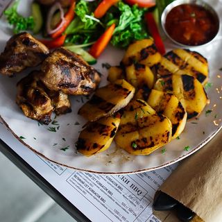 Свинячі реберця BBQ (400г)