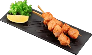 Yakitori salmon