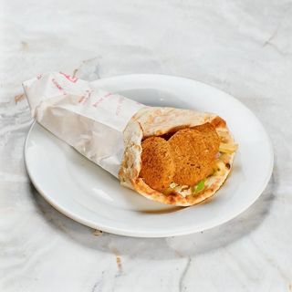 Falafel wegetariański z cienkim ciastem duży