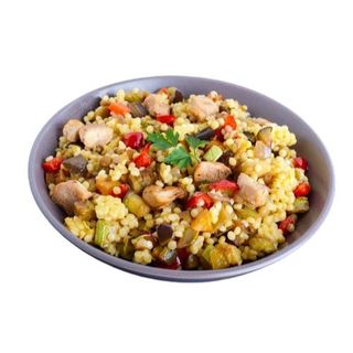 Couscous Pollo con Verduras
