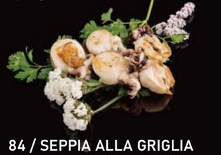 84 Seppia alla griglia