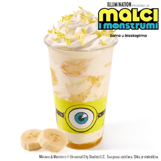 Minions shake sa šlagom i mrvicama 500ml