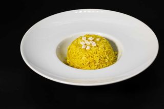 124 Riso pollo, curry, uova