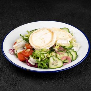 Ensalada con queso de cabra
