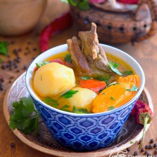 Шорпа с куртом