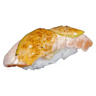 Niguiri Salmón Con Lima (2 Pzs.)