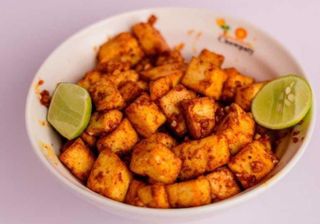 Chowpaty Special Garlic Paneer