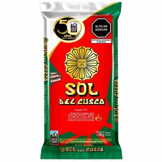 Chocolate Sol Cusco (90 g.)