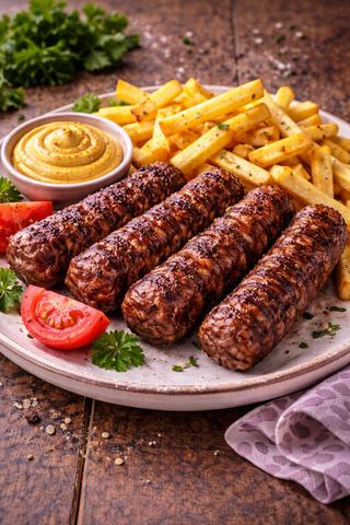 Mici cu cartofi