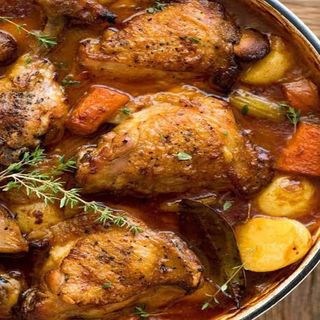 Ugali Chicken Stew + Soda
