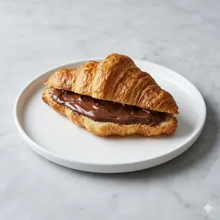 Croissant con Nutella