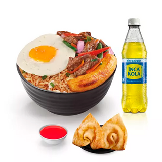 Combo Lomo A Lo Pobre