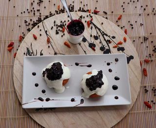 Papanasi cu dulceata