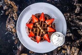 Nutella Strawberry Waffle