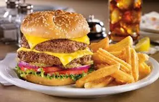 Double chesse burger Frit