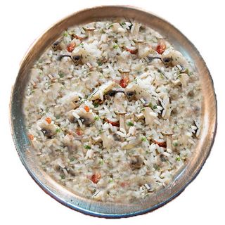 Arroz con champiñones