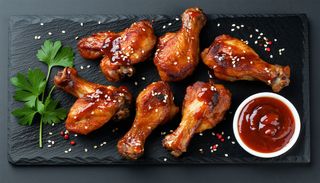 Tapas De Alitas Caseras BBQ  (6 Uds.)