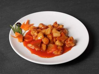 Pollo in salsa agrodolce