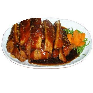 78. Pollo Frito Con Salsa De Ajo