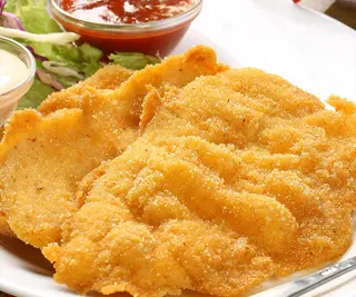 Snitel din piept de pui