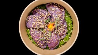 PIEROGI Z KUSKUSEM I WARZYWAMI