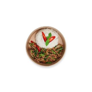 Pad Kra Pao z wołowiną