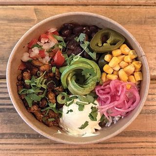 Bowl de cerdo adobado