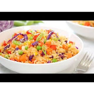 Rainbow Fried Rice