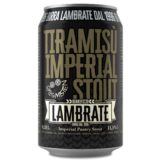 Tiramisu' Imperial Stout lattina 33 cl 11.5%