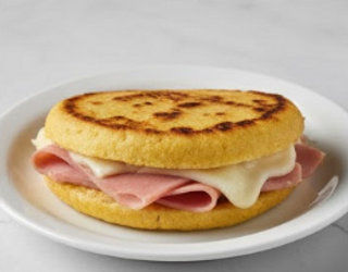 Arepa De Jamón Y Queso (1 Ud.)