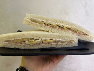 Tramezzino tonno e carciofini