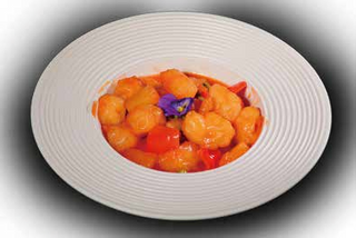 193 Pollo in salsa agrodolce