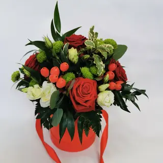 Flowerbox/Box kwiatowy "Czerwień"