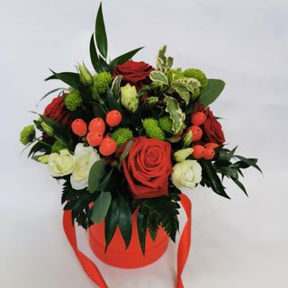 Flowerbox/Box kwiatowy "Czerwień"