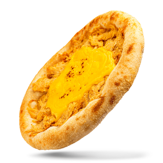 49. Esfirra de Frango e Cheddar