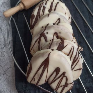 Palmeritas de chocolate blanco (6 Uds.) SIN GLUTEN