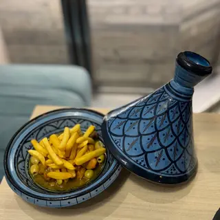 Principal De Tajine De Pollo