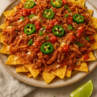 Nachos pulled pork