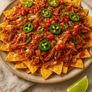 Nachos pulled pork 