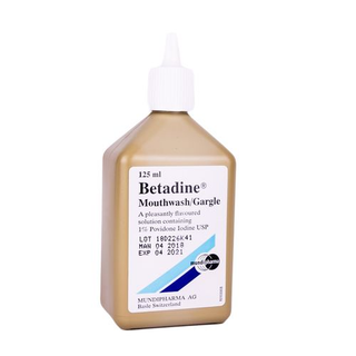 Betadine Mouthwash 125Ml