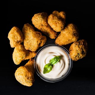 Brokuły w panierce + sos