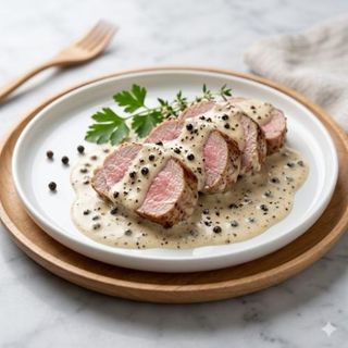 Solomillo De Cerdo A La Pimienta