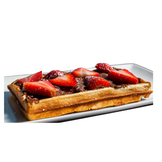 Gaufre Nutella Et Fruits